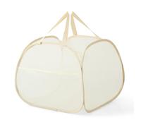 KIAYOO Cesto Ropa Plegable,Cesta Ropa Sucia,Cesta Ropa Limpia para para el Baño,Dormitorio,Lavandería,Hotel y Viajes,Beige