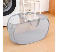 KIAYOO Cesto Ropa Plegable,Cesta Ropa Sucia,Cesta Ropa Limpia para para el Baño,Dormitorio,Lavandería,Habitación de los Niños,Hotel y Viajes,Gris