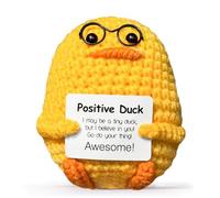 KIAYOO Patata Positiva,Regalo Original y Divertido Idea Graciosa Positive Potato Pata Peluche Inusual Muñeco de Humor y Motivación Cumpleaños Navidad Regalo para Hombres Mujeres Chicas Padre Madre