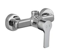 Kibath 432651 Grifo Monomando Columna, Acero Inoxidable