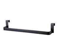 Kibath Toallero 29 cm sin taladros Acabado Negro Mate Fabricado en Acero Inoxidable