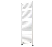 Kibath Toallero Radiador Secatoallas 180 cm x 50 cm Circuito calefacción Acabado Blanco Fabricado en Acero - No eléctrico