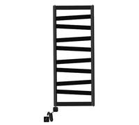 Kibath Toallero Radiador Secatoallas STE 120 cm x 47 cm eléctrico acabado negro mate fabricado en acero