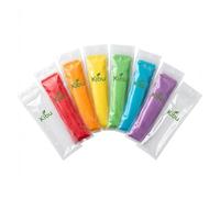 Kibbu. Flash Ice Cream Bags for making Ice Sticks and Frozen Desserts Durable Plastic Ice Cream Flash Bags Summer Ice Cream and Refrigerant Bags for Ice Cream Storage