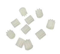 KiBcsLic 10 Engranajes de 8 Dientes para Motor, Módulo 0.4, para E58 S168 JY019