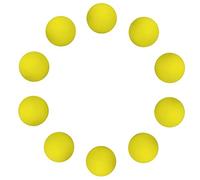 KiBcsLic 10 Piezas Pelotas de Golf de Espuma EVA Pelotas de Práctica de Golf Esponja Ligera Pelotas de Entrenamiento Suaves Adecuadas para Ejercicios en, Amarillo