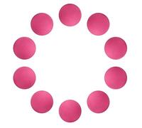 KiBcsLic 10 Piezas Pelotas de Golf de Espuma EVA Pelotas de Práctica de Golf Esponja Ligera Pelotas de Entrenamiento Suaves Adecuadas para Ejercicios en, Rosado