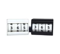 KiBcsLic 2 Piezas Marcador Deportivo Billares Snooker de Puntuación Portátil Manual Material PP Adecuado para Reuniones Familiares, Style E