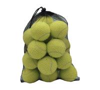 KiBcsLic 20 Pelotas de Tenis de Entrenamiento, Elásticas Y Resistentes Al Desgaste, Ideales para Actividades de Raqueta en Interiores, Amarillo