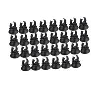 KiBcsLic 30 Pinzas de Ventosa para Acuario, Soportes para Varillas Calefactoras, Abrazaderas de Fijación, Accesorios para Acuarios Resistentes a, 20 a 24 Mm