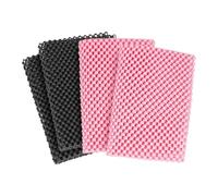 KiBcsLic 4 Piezas Colchoneta de Pilates, Esterilla de Pilates Antideslizante, Antideslizantes PVC para Ejercicio Entrenamiento, Peso Ligero, Esterilla de Ejercicio para Gimnasio, Fitness Casa