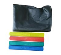 KiBcsLic 4 Piezas Twist Bar Barra Flexible para Entrenamiento Muscular Ejercitador de Antebrazo Barra de Resistencia Material TPE Adecuado para Terapia de, Paquete de 4