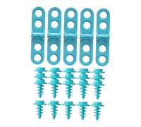 KiBcsLic 5 Piezas Bisagras de Cartón Herramientas Tornillos Proyectos DIY Artesanía Educativa Material PP Adecuado para Desarrollo Sensorial Actividades, Style C