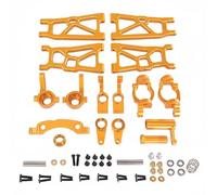 KiBcsLic 6 Piezas Kit de Brazos de Suspensión Aluminio Resistente Al Óxido Multifuncional, Gold