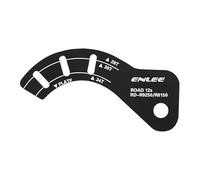 KiBcsLic Ajustador Trasero de Cambio de Bicicleta Herramienta para Mantenimiento Regulador de Cadena Portátil Fabricado en PC Adecuado para Uso en Garaje Cicli, 8.5 Cm X 3.2 Cm X 1