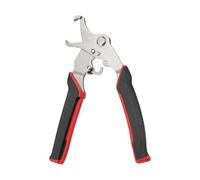 KiBcsLic Alicates para Clips de Automóviles, Alicates para Quitar Clips de Automóviles, Acero Inoxidable, Herramienta Versátil Y Portátil para Desmontar Sujeta, Rojo Negro