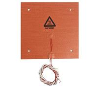 KiBcsLic Almohadilla Calefactora de Silicona para Impresora 3D con Funcionalidad de Bajo Consumo Energético Integrado Transferencia Eficiente de, 235x235mm200w