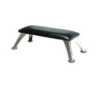 KiBcsLic Almohadilla para Manicura Cojín para de Manos Soporte de Brazo Tapete de Mesa Accesorio Profesional Material Resistente Limpieza Sencilla, pierna negra y plateada
