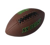 KiBcsLic American Football Balón de Rugby Exterior Agarre Ergonómico Superficie Antideslizante con Interior de Butilo Adecuado para Partidos Oficiales Celebrac, Talla 6