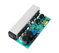 KiBcsLic Amplificador Mono Profesional Placa Amplificadora 800W Módulo de Potencia para Altavoz Subwoofer Ajuste de Corriente Y Temperatura Adecuado para Equip, Condensador Izquierdo