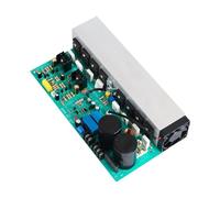 KiBcsLic Amplificador Mono Profesional Placa Amplificadora 800W Módulo de Potencia para Altavoz Subwoofer Ajuste de Corriente Y Temperatura Adecuado para Equip, Condensador Derecho