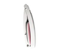 KiBcsLic Aplicador de Loción de Espalda Plegable con Mango Extendido Herramienta para Crema Corporal Brocha para Autobronceador Y Hidratante en, Rosa