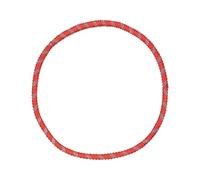 KiBcsLic Aro de Fitness con Peso Suave, Multifuncional, Plegable, para Ejercicios Abdominales, Ideal para Entrenar, para Mujeres Y Hombres, Rojo