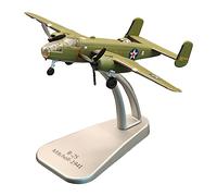 KiBcsLic Avión Modelo B-25 Modelo de Avión de Metal Juguete Simulación de a Escala 1/144 Aleación Duradera Adecuado para Exhibición Decoración Sala