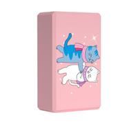 KiBcsLic Bloque de Ejercicios, Elementos Esenciales de Fitness, Regalos prácticos, ladrillo para Pilates y Culturismo en Interiores, Gato Bailando