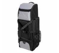 KiBcsLic Bolsa de Béisbol con Ruedas Gran Capacidad Bolsa Rodante Béisbol Porta Bates Mochila con Ruedas para Deporte, Viaje