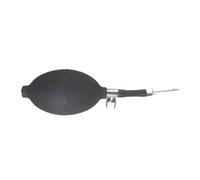 KiBcsLic Bomba para Balones de Gimnasia Artística, Bomba Manual de Goma para Inflar Rápidamente Equipos Deportivos Y de Fitness, Así como Flotadores, Negro