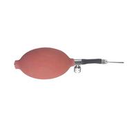 KiBcsLic Bomba para Balones de Gimnasia Artística, Bomba Manual de Goma para Inflar Rápidamente Equipos Deportivos Y de Fitness, Así como Flotadores, Rosa