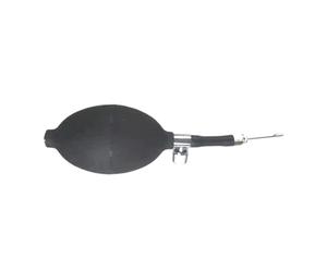 KiBcsLic Bomba para Balones de Gimnasia Artística, Bomba Manual de Goma para Inflar Rápidamente Equipos Deportivos Y de Fitness, Así como Flotadores, Negro