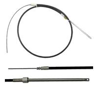 KiBcsLic Cable de Dirección Tipo M58 para de Gobierno Y Repuesto de Barco Hecho de Acero Inoxidable para Durabilidad Adecuado para Timones T67 Y Motor, 13 pies