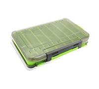 KiBcsLic Caja de Almacenamiento Lateral para Aparejos de Pesca con Drenaje para Señuelos, 19.5 Cm X 12.5 Cm X