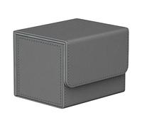 KiBcsLic Caja de Barajas para Cartas Contenedor Protector para Tarjetas de Juego Estuche Organizador de Poliuretano con Cierre Magnético Adecuada para Niños