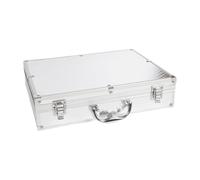 KiBcsLic Caja para Micrófono Estuche Organizador Portátil Caja Rígida con Protección Contra Golpes Y Mango Robusto Adecuada para Sonido Profesional en, 34x26x8cm