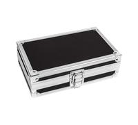 KiBcsLic Caja para Micrófono Estuche Organizador Portátil Caja Rígida con Protección Contra Golpes Y Mango Robusto Adecuada para Sonido Profesional en, 18x11x5cm