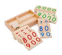 KiBcsLic Cálculo Cognitivo de Tarjetas Numéricas del 1 Al 9000 Aprendizaje del Desarrollo Educativo