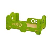 KiBcsLic Cama para Gatos Lavable, Transpirable, Resistente a Los Arañazos, Nido para Gatos de Interior Y Exterior Que Duermen Y Descansan, 52cmx36cmx25cm