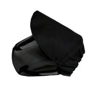KiBcsLic Capucha Multifuncional Profesional de Malla para Perros, Ideal para Acampar, Hacer Senderismo Y Otras Actividades Al Aire Libre, Negro, L