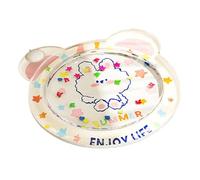 KiBcsLic Colchoneta Inflable para Jugar, de PVC, de 31,5 Pulgadas, para Fortalecer Los Músculos de Perros Y Gatos, Ideal Como Regalo para Niños Y Ni, Conejo