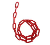 KiBcsLic Columpio de Hierro de 1,2 Asiento de Hierro Recubierto de Plástico Blando Rojo de Alta Resistencia