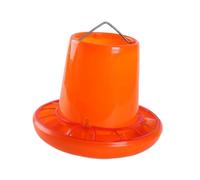 KiBcsLic Comedero para Pollos con Cubo Y Varios Puertos de Alimentación Dispensador Automático de Alimento Polipropileno Resistente Fácil Uso Y Limpieza Adecua, Style B