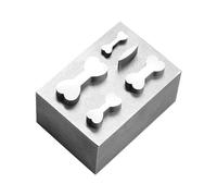 KiBcsLic de Discos para Joyería con Juego de Matrices de Corte Manual Herramienta de Perforación de Pulseras Accesorios para Manualidades Metálicas
