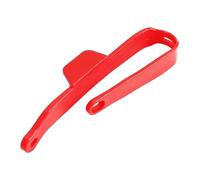 KiBcsLic Deslizador de Cadena de Motocicleta Accesorio para Motocicleta Fácil de Usar Profesional Reemplaza El Deslizador de Cadena de Brazo Oscilante de Nailo, Rojo