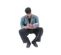 KiBcsLic Diorama 1:64 Figura de Hombre Personaje en Miniatura Micro Paisaje Mini Modelo Micro Diseño, Style G