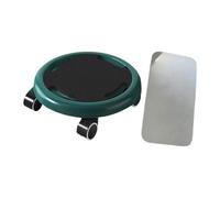 KiBcsLic Discos Deslizantes para Ejercicios de Fitness, Rueda Abdominal, para Entrenamiento, Verde