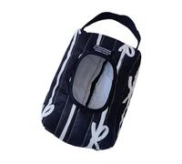 KiBcsLic Dispensador Bolsa de pañuelo colgante Bolsa de limpieza húmeda para caminos de acampado para el auto de excursión al aire libre para acampar, Negro