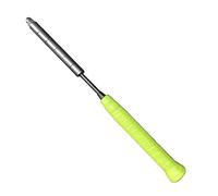 KiBcsLic Entrenador de Swing de Raqueta de Bádminton Entrenador de Bádminton con Peso Ajustable Entrenador de Fuerza Portátil Fuerza de Muñeca Raqueta de Entre, Verde